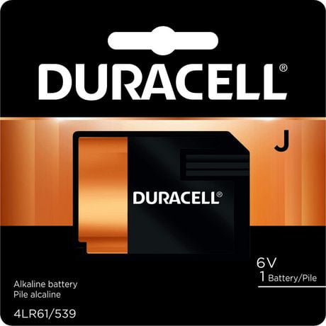 Duracell J Alkaline Battery, Long Lasting (Pack of 1)