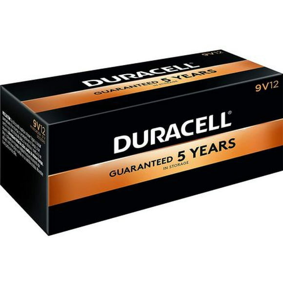 Duracell Coppertop D Alkaline Batteries, Long Lasting (Pack of 12)