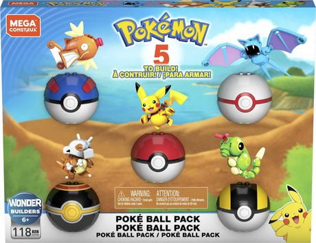mega construx pokemon pokeballs