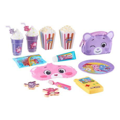 My Life As Care Bear Slumber Party Play Set for 18” Dolls, Sleepover essentials