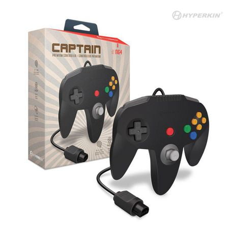 Hyperkin Captain Premium Controller for N64® (Black)