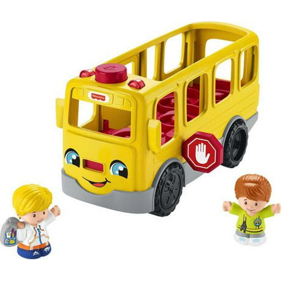 Fisher-Price Little People Sit with Me School Bus - English & French Version, Ages 1-5