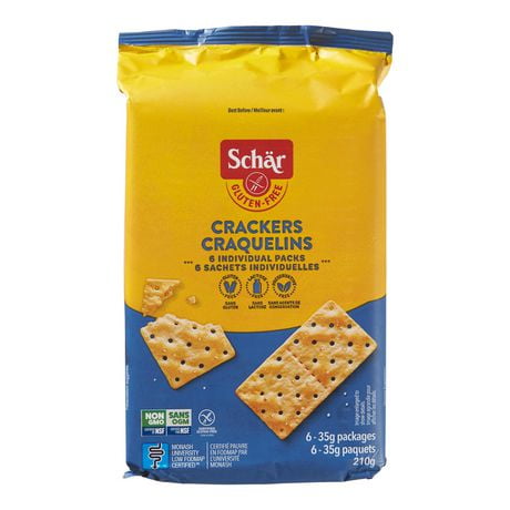 Schär Gluten-Free Crackers, 210 g