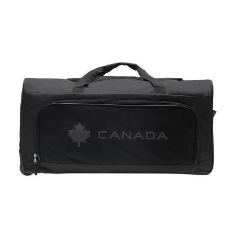 Canada 28" Rolling Duffle Bag, Zippered Pockets
