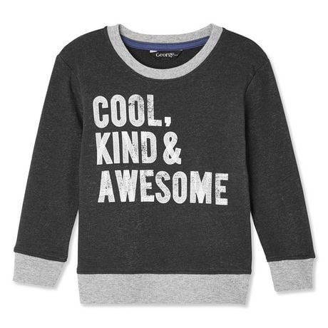 toddler boy crew neck sweatshirt