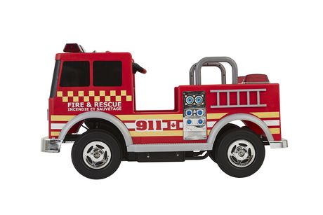 Kalee 12V Rechargeable Fire Truck | Walmart Canada