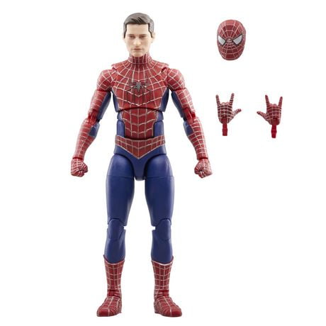 Hasbro Marvel Legends Series Friendly Neighborhood Spider-Man, Spider-Man: No Way Home Collectible 6 Inch Action Figures, Ages 4 and Up