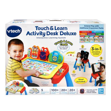 touch and learn activity desk deluxe vtech