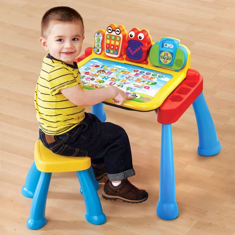 vtech touch and learn activity desk music player