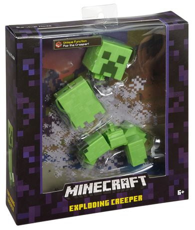 Minecraft Exploding Creeper Figure, 5