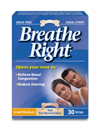 Breathe Right Nasal Strips Tan Small/ Medium 30's | Walmart.ca