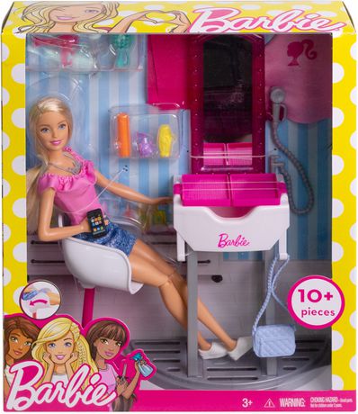 barbie salon playset