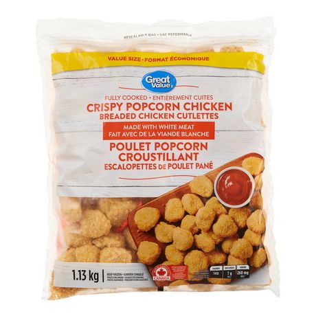 Great Value Crispy Popcorn Chicken | Walmart Canada