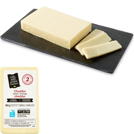 Your Fresh Market Cheddar Cheese, Aged 2 Years - Walmart.ca