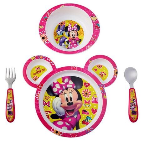 The First Years Minnie Mouse 4-Piece Feeding Set