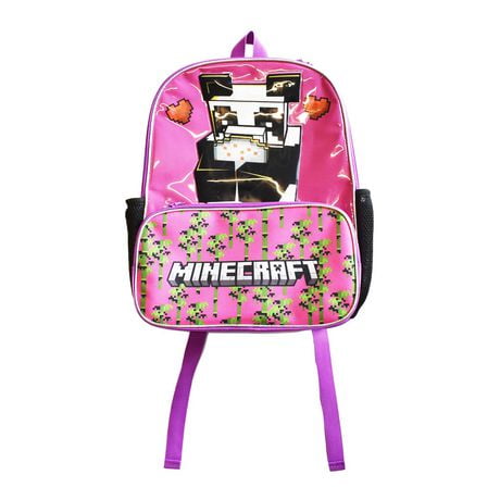 Girls Minecraft Panda Cake Backpack