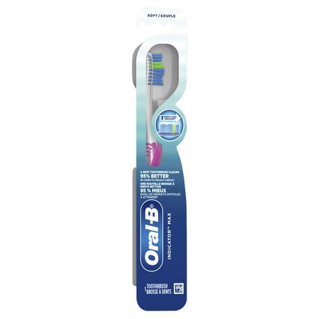 Oral-B Indicator Colour Collection Toothbrush, Soft | Walmart Canada