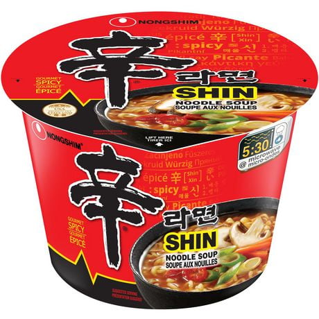 Nongshim Shin Spicy Big Bowl Noodle Soup | Walmart Canada