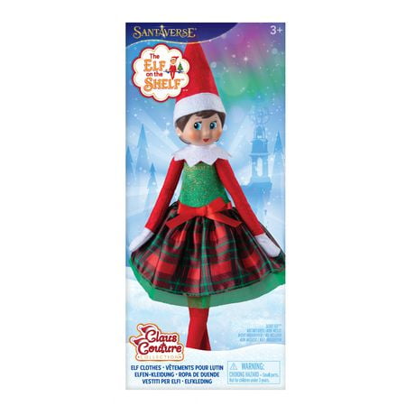 Elf on the Shelf – Claus Couture – Robe de fête cadeaux et glamour Robe de fête cadeaux et glamour