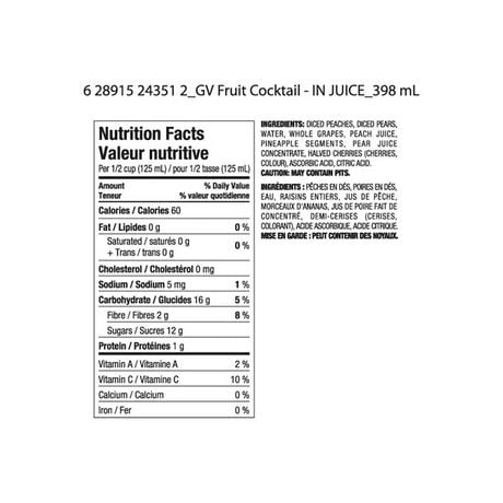Great Value Fruit Cocktail | Walmart Canada