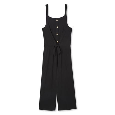 George Girls' Tie Front Capri Romper | Walmart Canada