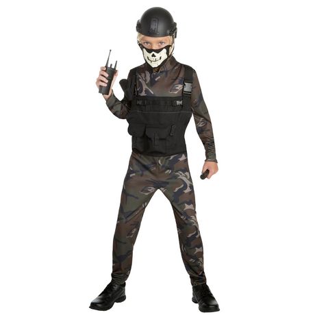 Boys' Skull Commando Costume S | Walmart Canada