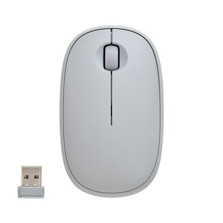 onn. Slim Wireless Mouse with Bluetooth Wireless Technology, Connect 3 ...