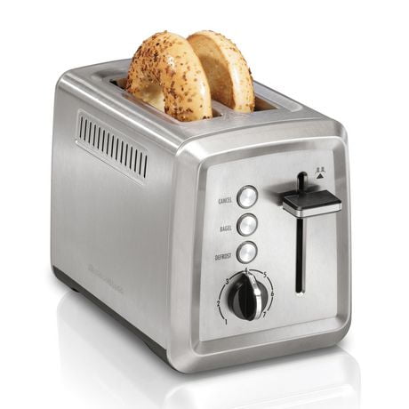 Hamilton Beach 22794C 2-Slice Stainless Steel Toaster, Extra-wide slots