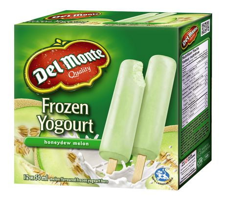 Del Monte Honeydew Melon Frozen Yogourt Bar Walmart Canada