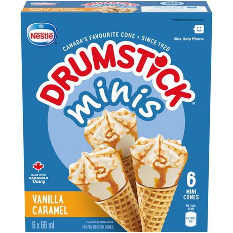 Nestlé Drumstick Mini Vanilla Caramel Walmart Canada