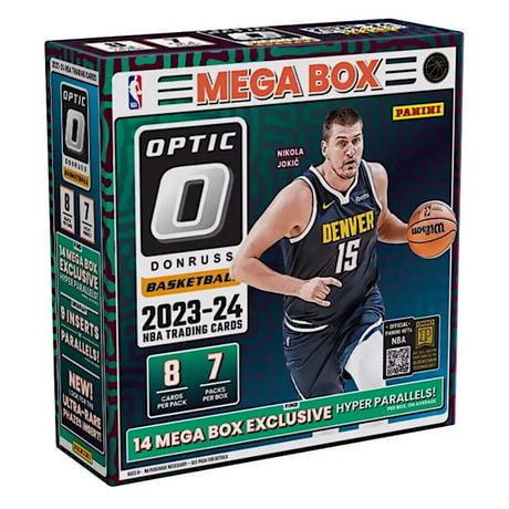 2023-24 Panini Donruss Optic Basketball Trading Cards Mega Box