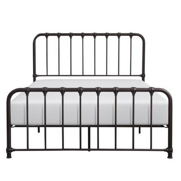 Topline Home Furnishings Bronze Full Metal Bed