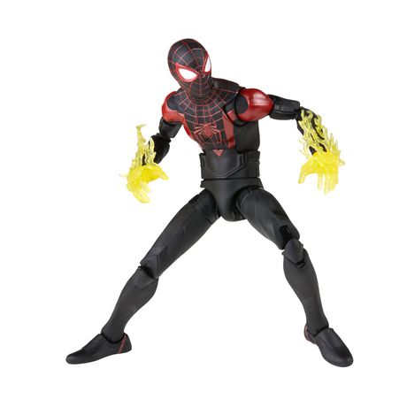 Miles Morales Comic Heroes Marvel Spiderman into the Verse 7in Action Figure Toy 