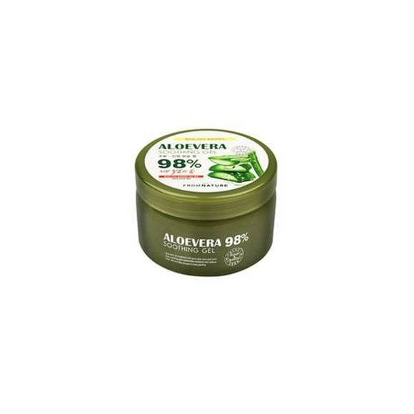 Aloe Vera 98% Soothing Gel 500g, Ideal for all skin types.