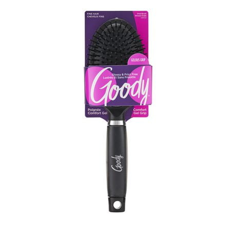 Goody Gelous Oval Hair Brush - Ionic Bristles to Reduce Frizz - 1Ct, Goody Brush