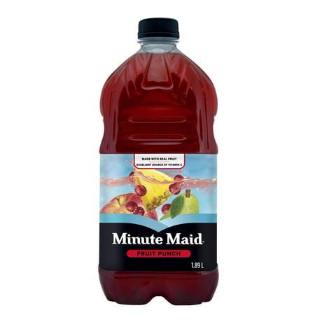 walmart juice fruit Punch Canada Made Minute Fruit  Real  Fruit Maid with Walmart