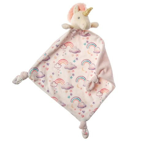 Mary Meyer - Baby, Soothie Security Blanket, Lovey, Little Knottie Blanket, Machine Washable, Gift for Newborn & Toddlers - Unicorn
