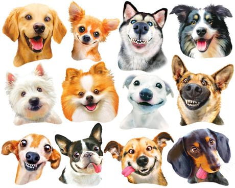 Cra-Z-Art 12 Mini Casse-Têtes en formés des chiens autophotos - 500pcs  totales