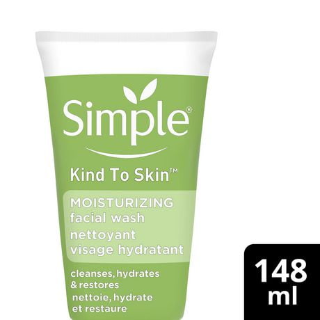 Simple Kind to Skin Moisturizing Face Wash, 148 ml  Face Wash