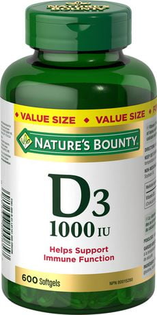 Vitamin D3 1000IU | Walmart Canada