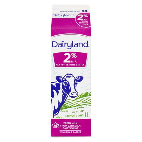 Dairyland 2% Milk Carton | Walmart.ca