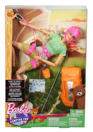 let's go camping barbie