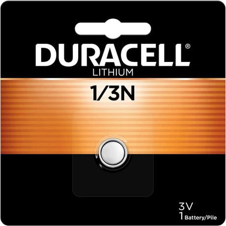 Duracell Pile bouton au lithium 1/3N (Paquet de 1)