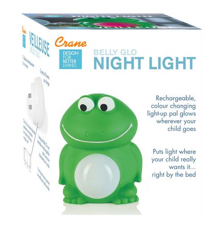 Crane Frog Belly Glo Night Light 