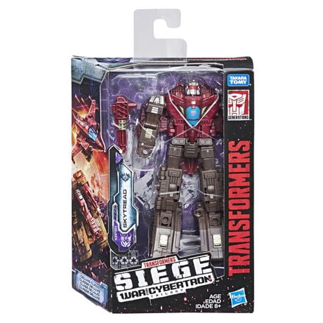 Transformers Generations War for Cybertron: Siege Deluxe Class Skytread ...