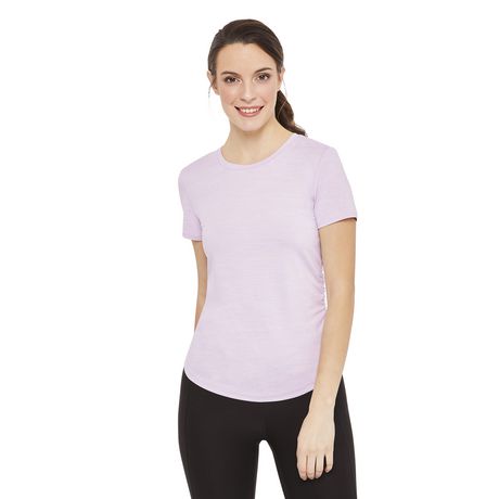 Athletic Works Women's Ruched Tee | Walmart Canada