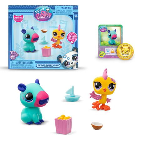 Littlest Pet Shop Pet Pairs 2-Pack Jungle Pals