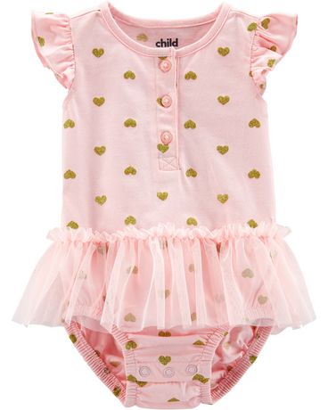 Child of Mine made by Carter's Newborn girls' 1 piece Outfit - heart ...