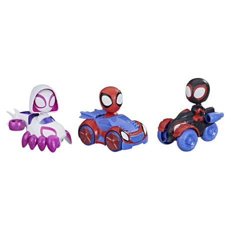 Marvel Spidey and His Amazing Friends Web Squad Racers Multipack, Ages 3 and up