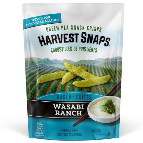 Calbee Harvest Snaps Snapea Crisps Wasabi Ranch Low Salt Gluten Free ...